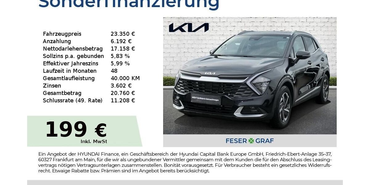 Kia Sportage 26.605 km 22.850 &euro; Roth 91154