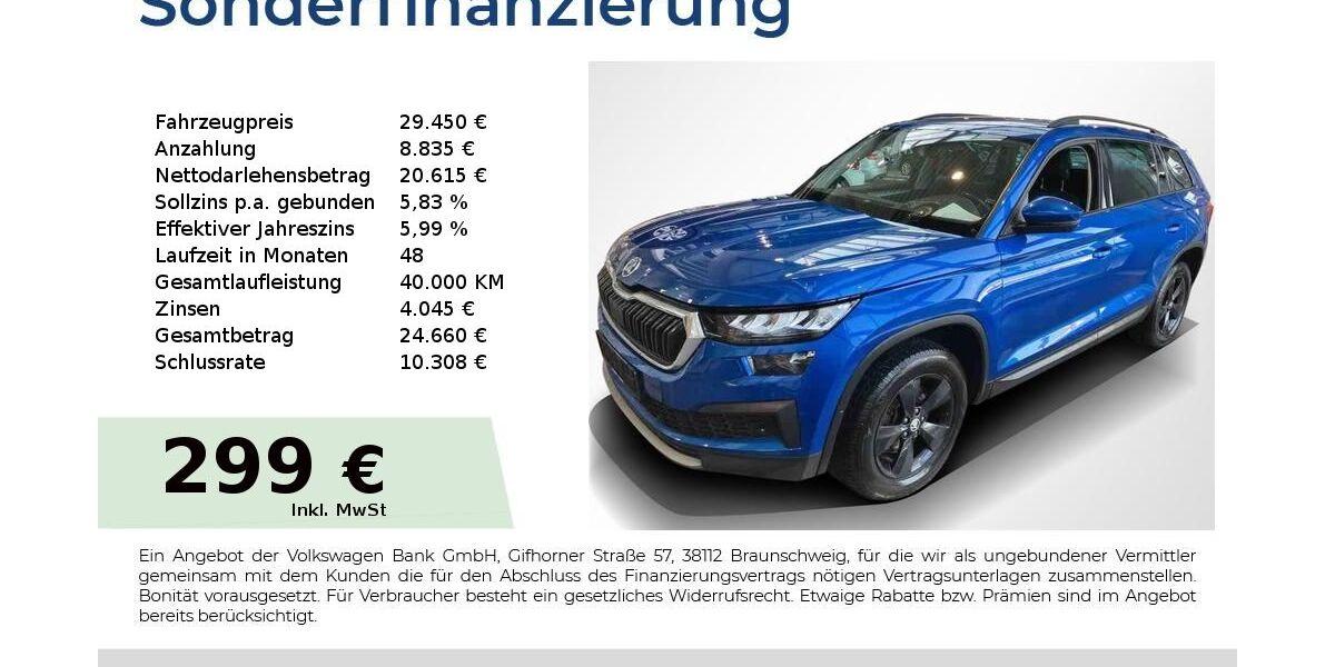 Skoda Kodiaq 64.000 km 29.450 &euro; Nürnberg 90431