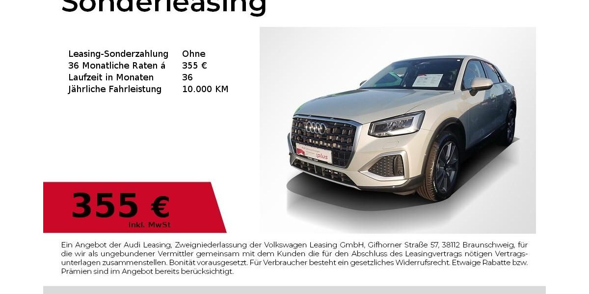 Audi Q2 4.300 km 32.440 &euro; Lauf an der Pegnitz 91207