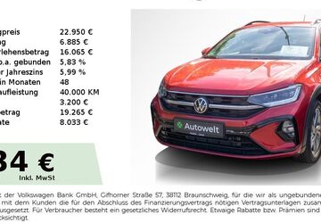 VW Taigo 41.850 km 22.440 &euro; Nürnberg 90431