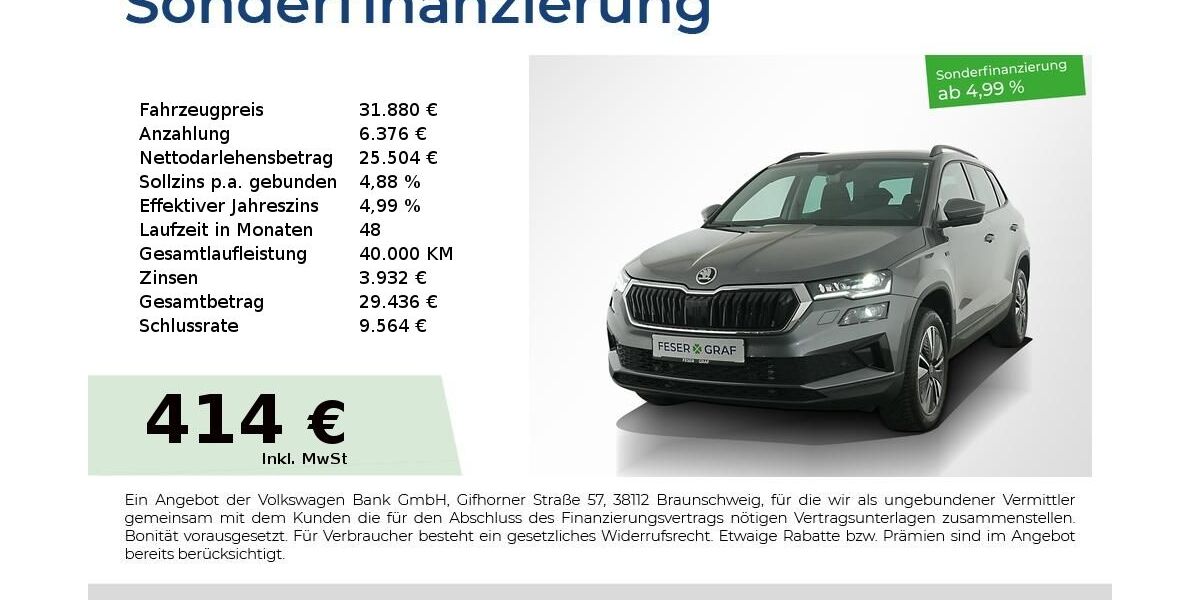 Skoda Karoq 27.450 km 30.240 &euro; Nürnberg 90441
