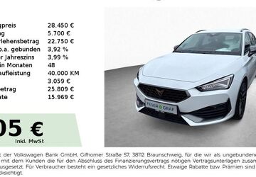 Cupra Leon 18.300 km 28.450 &euro; Schwabach 91126