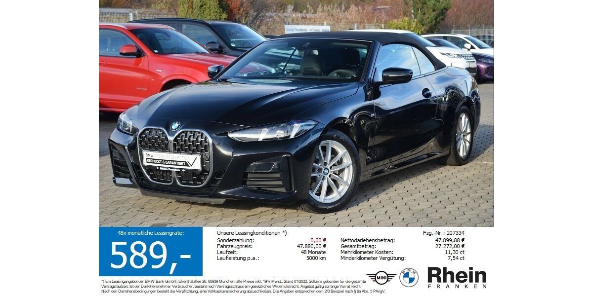 BMW 420 25.400 km 46.880 &euro; Lauf an der Pegnitz 91207