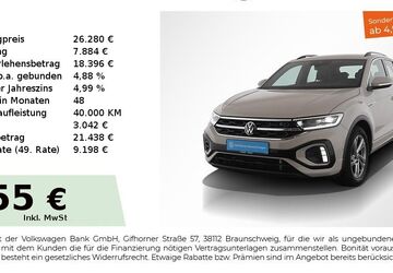 VW T-Roc 85.250 km 24.880 &euro; Nürnberg 90441