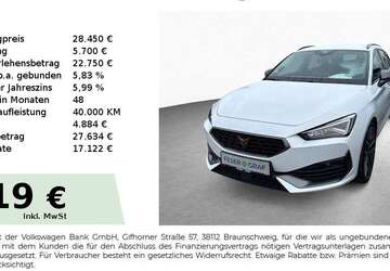 Cupra Leon 18.300 km 28.450 &euro; Schwabach 91126