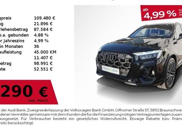 Audi Q7 4.900 km 109.480 &euro; Fürth 90763