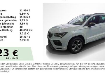 Seat Ateca 78.450 km 21.980 &euro; Nürnberg 90431
