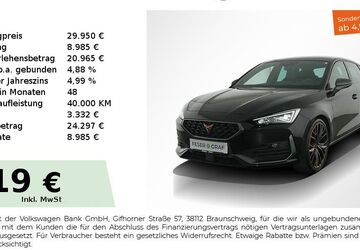 Cupra Leon 26.650 km 29.950 &euro; Nürnberg 90441
