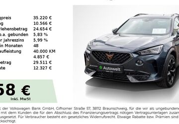 Cupra Formentor 20.550 km 35.220 &euro; Nürnberg 90431