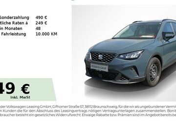 Seat Arona 8.150 km 23.450 &euro; Lauf an der Pegnitz 91207