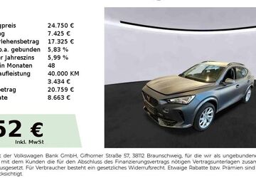 Cupra Formentor 40.050 km 24.750 &euro; Nürnberg 90431