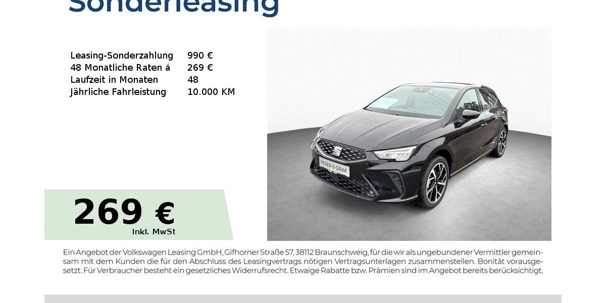 Seat Ibiza 9.999 km 24.980 &euro; Roth 91154