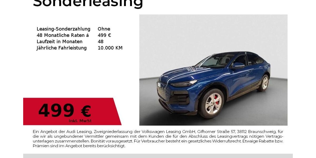 Audi Q6 e-tron 8.084 km 54.583 &euro; Nürnberg 90411