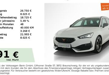 Cupra Leon 20.950 km 26.340 &euro; Nürnberg 90441