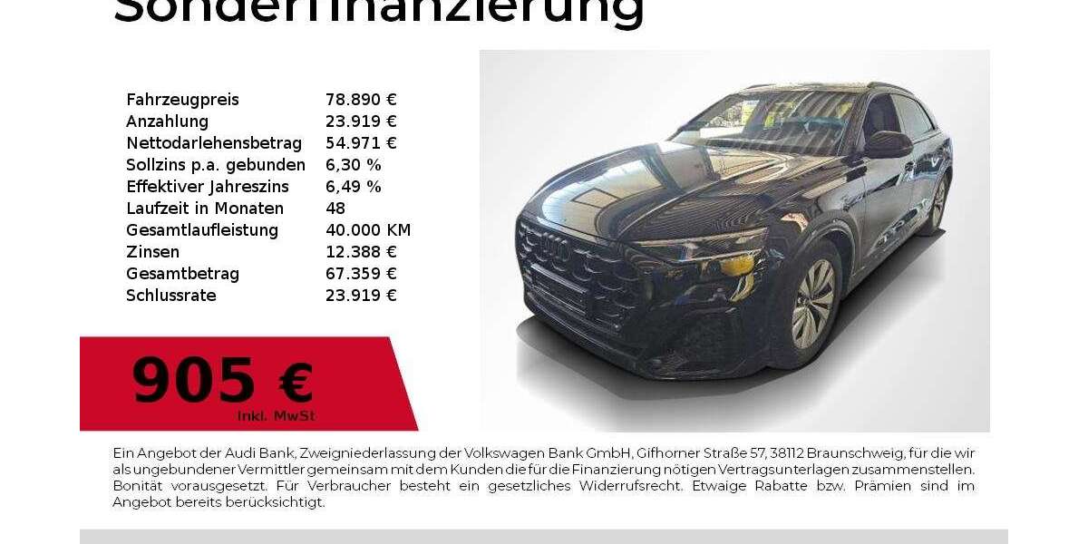 Audi Q8 17.200 km 78.890 &euro; Nürnberg 90411