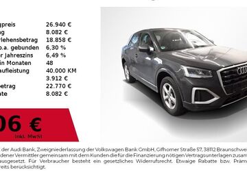 Audi Q2 12.650 km 26.940 &euro; Nürnberg 90411