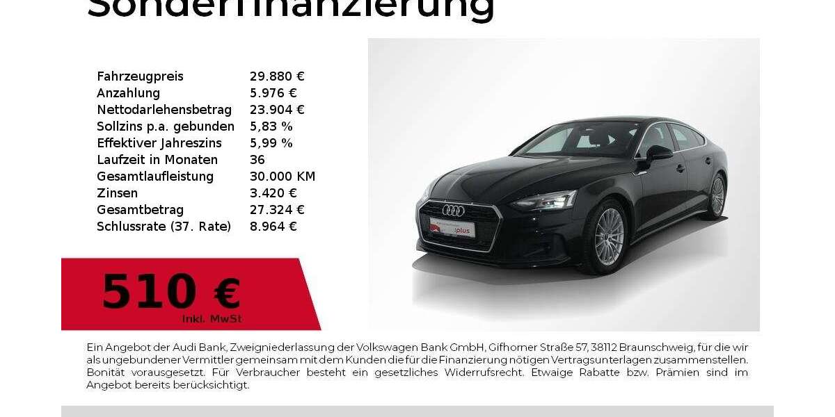 Audi A5 67.422 km 29.880 &euro; Nürnberg 90441