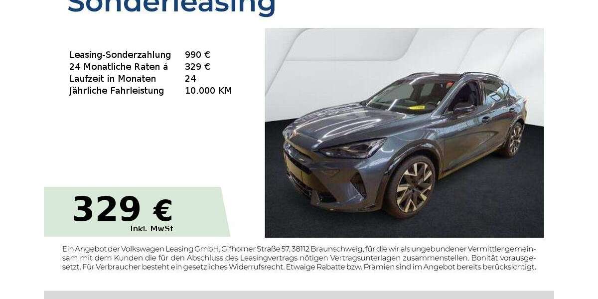 Cupra Formentor 26.250 km 42.950 &euro; Schwabach 91126