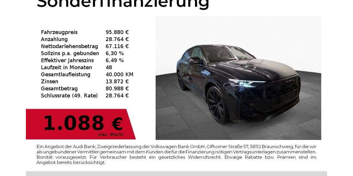 Audi SQ8 20.900 km 95.880 &euro; Nürnberg 90411