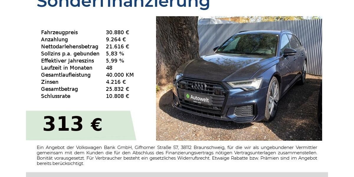 Audi A6 136.350 km 30.880 &euro; Nürnberg 90431
