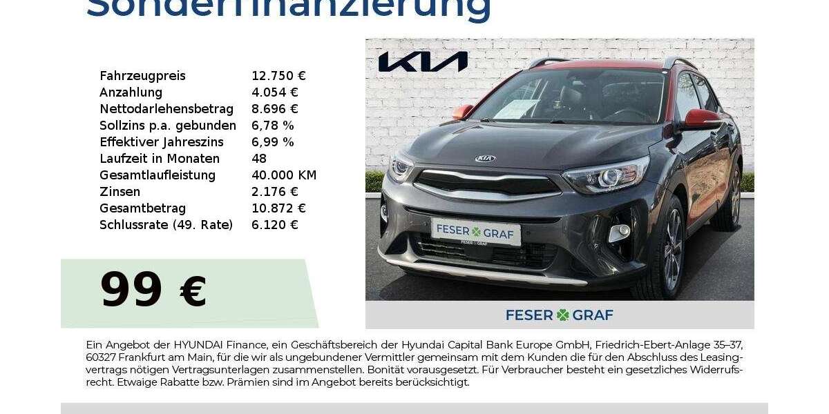 Kia Stonic 82.213 km 12.750 &euro; Schwabach 91126