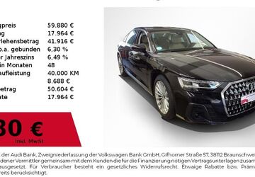 Audi A8 20.800 km 56.880 &euro; Nürnberg 90411