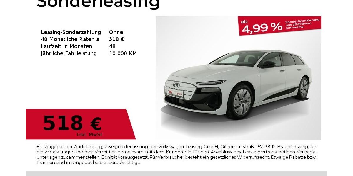 Audi A6 e-tron 9.178 km 63.990 &euro; Nürnberg 90441