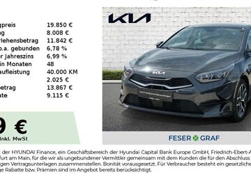 Kia ceed / Ceed 34.577 km 19.750 &euro; Roth 91154