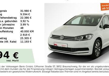 VW Touran 18.250 km 29.220 &euro; Nürnberg 90441