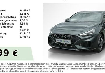 Hyundai i30 8.778 km 24.990 &euro; Fürth 90763
