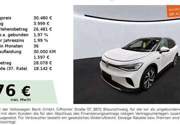 VW ID.4 21.552 km 30.480 &euro; Fürth 90763