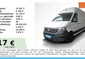 VW Crafter 142.550 km 22.253 &euro; Nürnberg 90441
