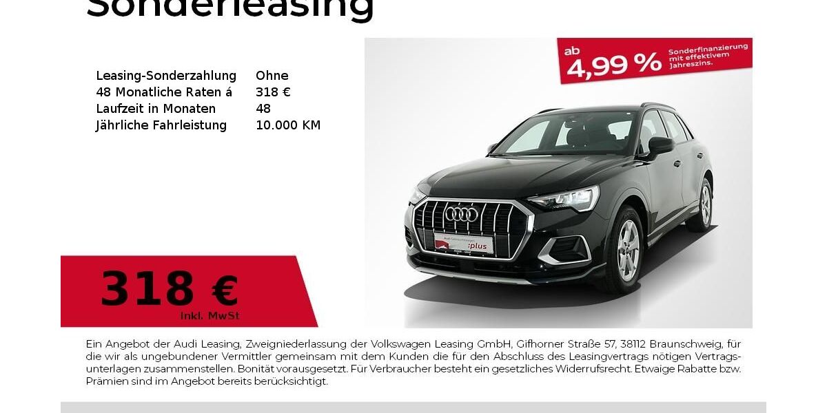 Audi Q3 28.007 km 34.940 &euro; Nürnberg 90441