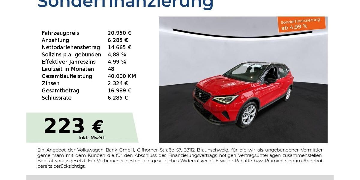 Seat Arona 10.850 km 20.950 &euro; Nürnberg 90441