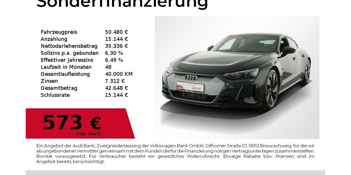 Audi e-tron GT 93.650 km 46.440 &euro; Nürnberg 90411