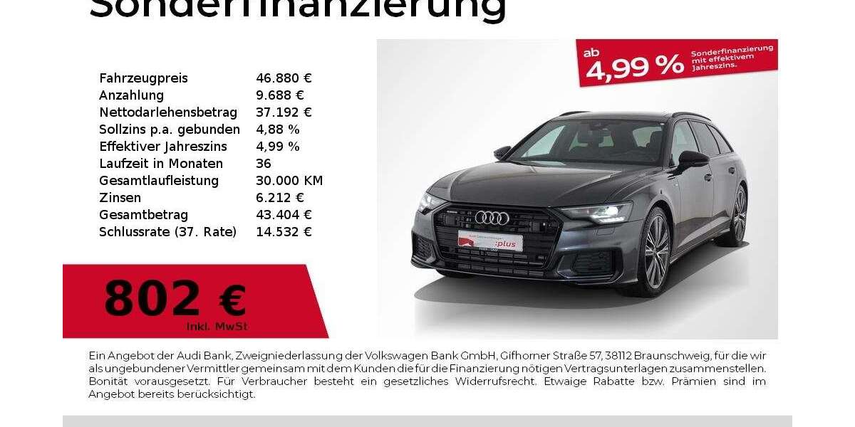 Audi A6 32.245 km 46.880 &euro; Nürnberg 90441