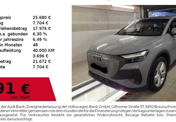 Audi Q4 e-tron 38.700 km 25.680 &euro; Nürnberg 90411