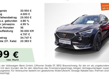 Cupra Formentor 24.550 km 32.803 &euro; Lauf an der Pegnitz 91207