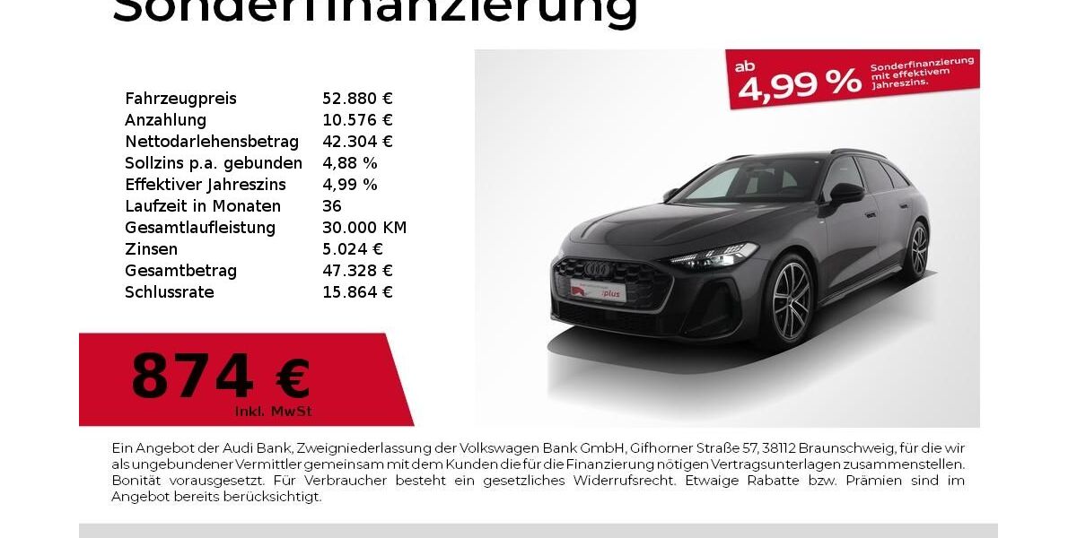 Audi A5 14.318 km 52.880 &euro; Nürnberg 90441