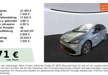 Cupra Born 22.750 km 25.220 &euro; Nürnberg 90441