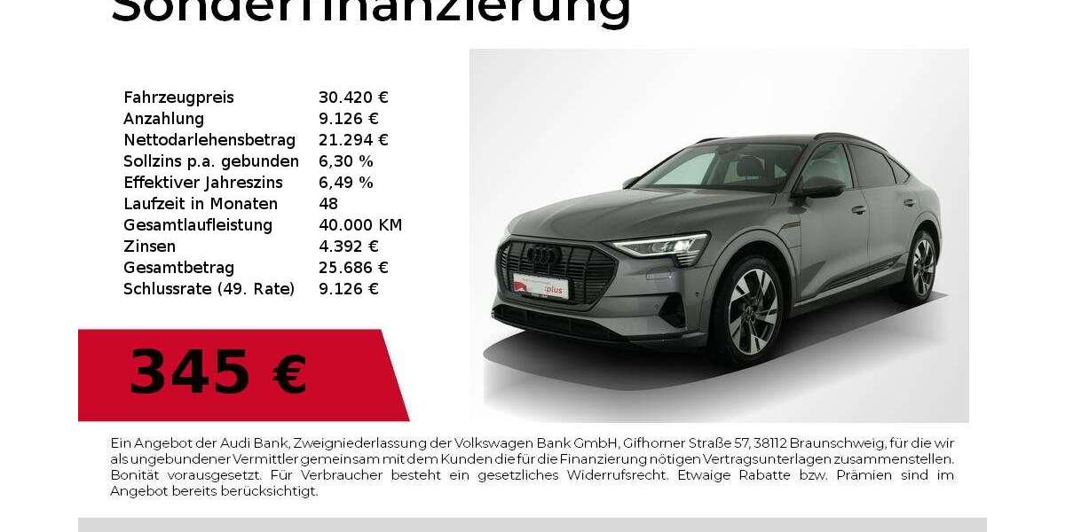 Audi e-tron 80.600 km 30.420 &euro; Nürnberg 90411