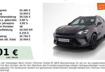 Cupra Formentor 9.990 km 56.480 &euro; Nürnberg 90441