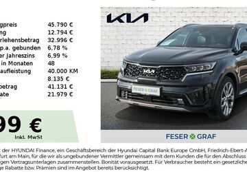 Kia Sorento 27.196 km 45.790 &euro; Schwabach 91126
