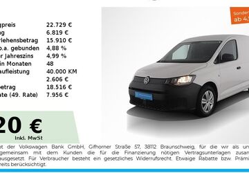 VW Caddy 47.950 km 18.564 &euro; Nürnberg 90441