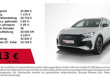 Audi Q4 e-tron 38.852 km 35.880 &euro; Nürnberg 90441