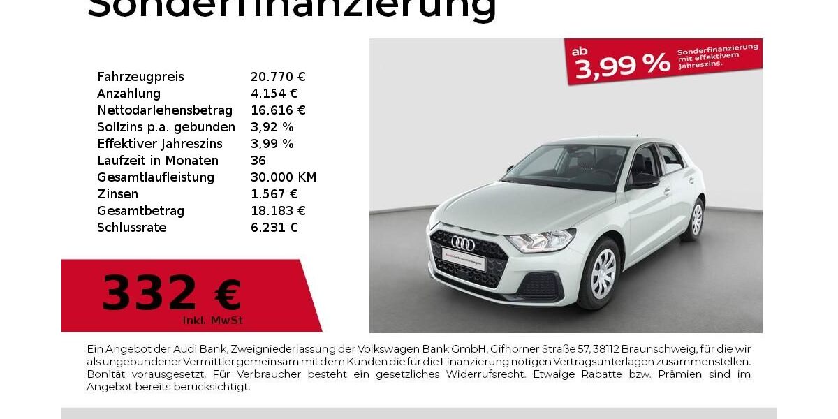 Audi A1 8.962 km 20.770 &euro; Nürnberg 90441