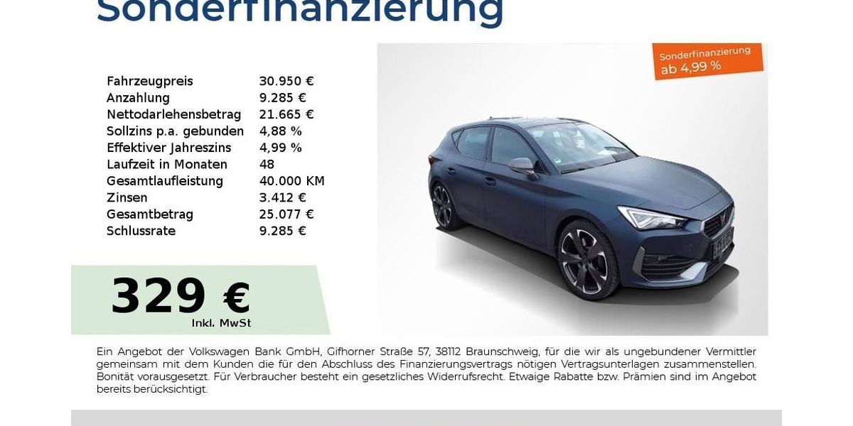 Cupra Leon 32.750 km 30.950 &euro; Nürnberg 90441