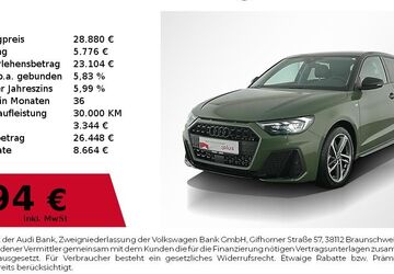 Audi A1 3.400 km 28.880 &euro; Nürnberg 90441