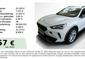 Cupra Formentor 16.850 km 25.250 &euro; Nürnberg 90431