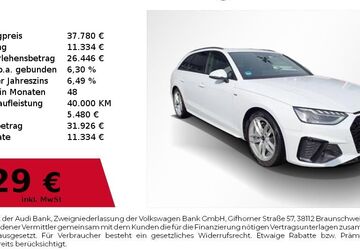 Audi A4 44.400 km 37.780 &euro; Nürnberg 90411